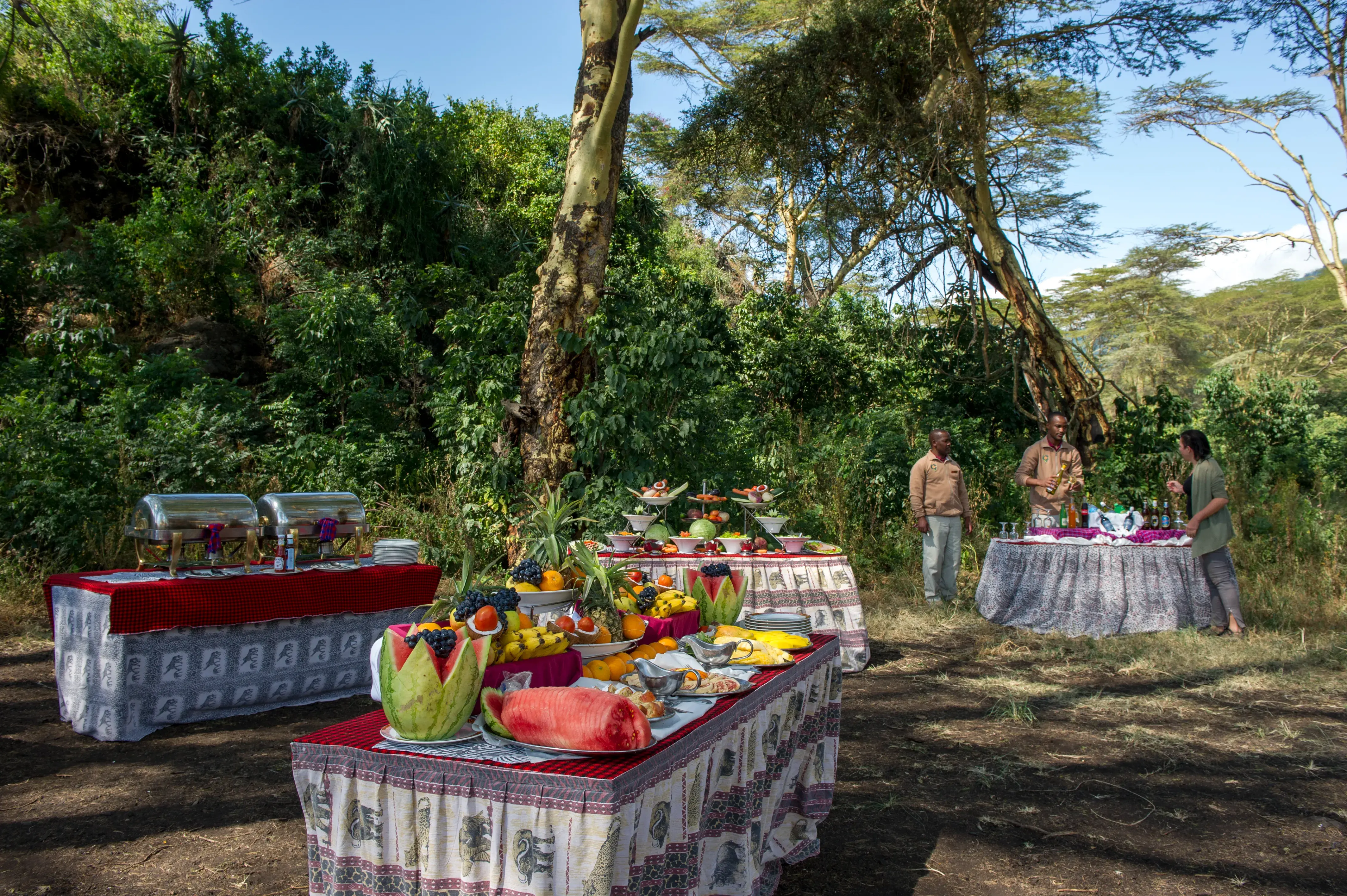 Romantic Bush Dinner - couple travel inspiration