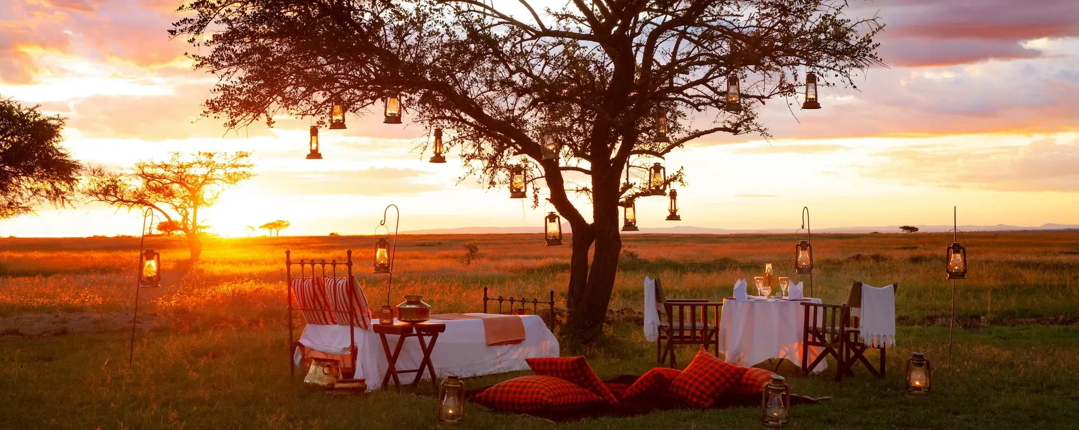 Private Honeymoon Travel in Tanzania - romantic Tanzania honeymoon scene